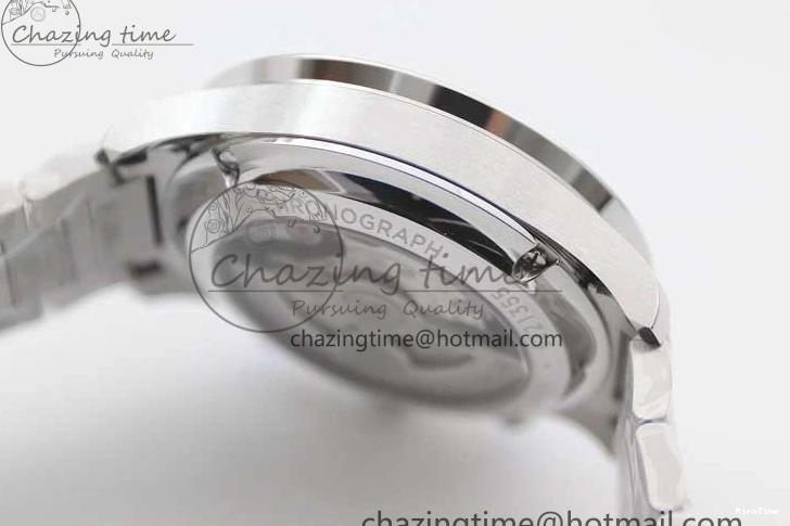 MIROTIME 0315 FastDry Portugieser Chronograph IW371615 ZF Best Edition Green Dial on SS Bracelet A7750 (Slim Movement) 7038